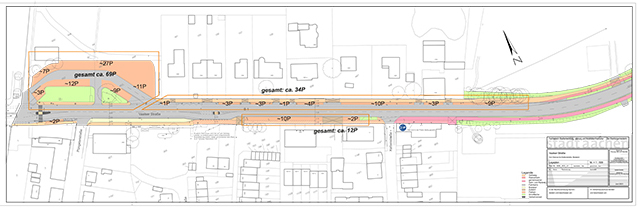 Stadt Aachen - Vaalser Straße - Bestand